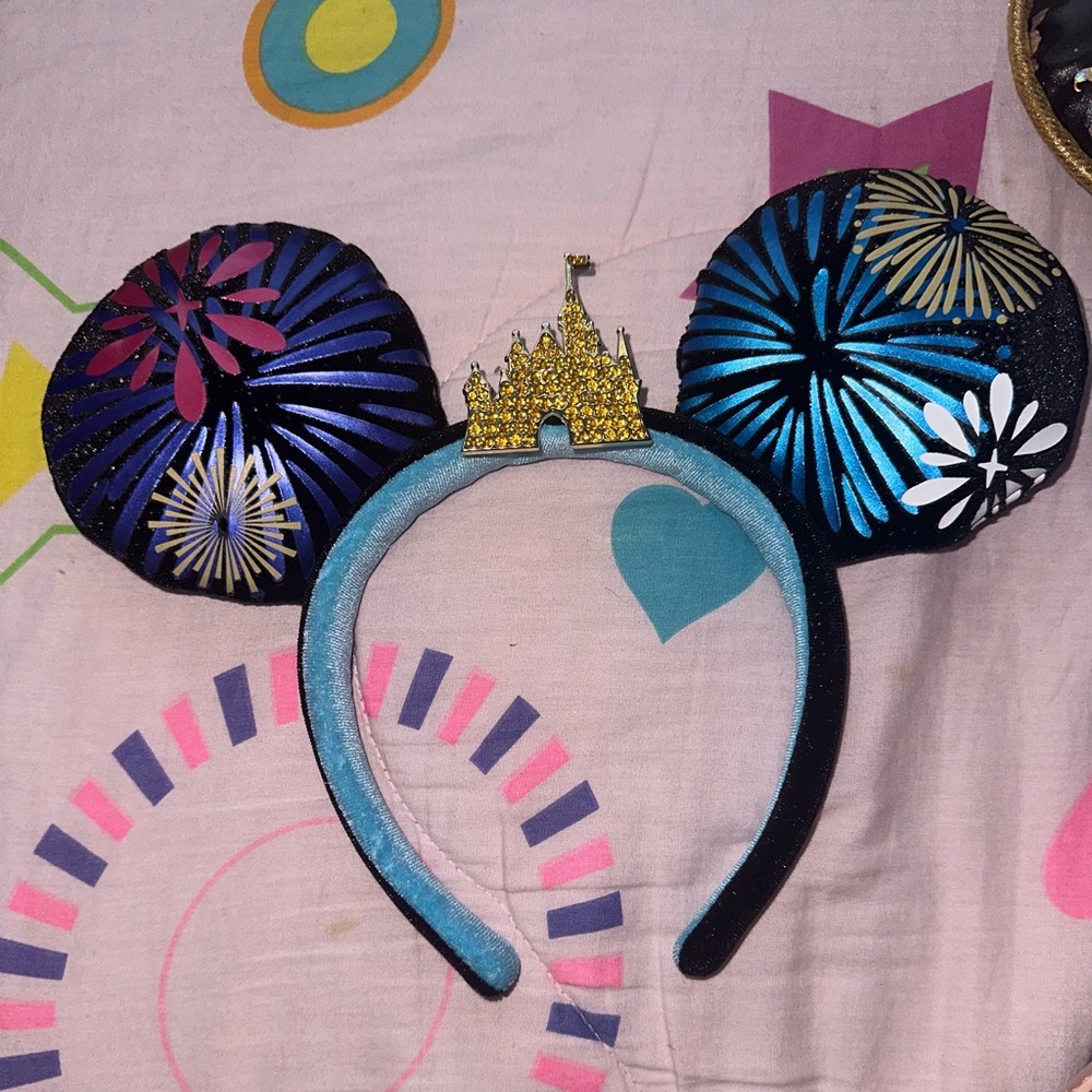 Glow in the Dark WDW 50th anniversary ears